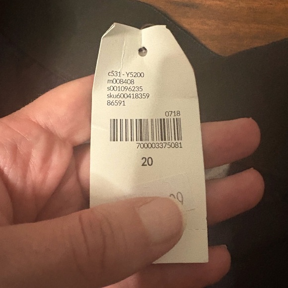 Lane Bryant Pants- Navy Floral - Picture 9 of 10